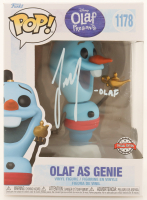 Josh Gad Signed "Disney Olaf Presents" #1177 Olaf As Genie Funko Pop! Vinyl Figure Inscribed "-Olaf" (Beckett) at PristineAuction.com