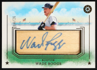 Wade Boggs 2024 Panini Boys of Summer Fabric of the Game Lumber Signatures #50 #04/26 at PristineAuction.com