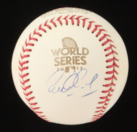 Carlos Correa Signed 2017 World Series Baseball (PSA) at PristineAuction.com