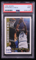 Shaquille O'Neal 1992-93 Hoops #442 RC (PSA 9) at PristineAuction.com