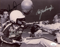 Donnie Allison, Bobby Allison & Cale Yarborough Signed NASCAR 8x10 Photo (JSA) at PristineAuction.com