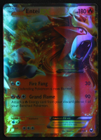 Entei EX 2012 Pokemon Dark Explorers Holo #13 at PristineAuction.com