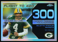 Brett Favre 2008 Topps Chrome Brett Favre Collection #BF300 #137/199 at PristineAuction.com