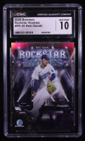 Roki Sasaki 2025 Bowman Chrome Rockstar Rookies #RR20 RC (CGC 10) at PristineAuction.com