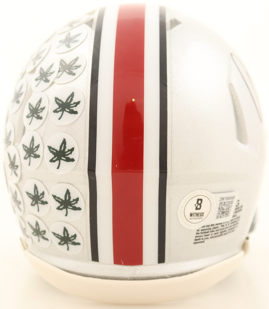 Orlando Pace Signed Ohio State Buckeyes Speed Mini Helmet (Beckett) at PristineAuction.com Orlando Pace Signed Ohio State Buckeyes Speed Mini Helmet (Beckett) at PristineAuction.com