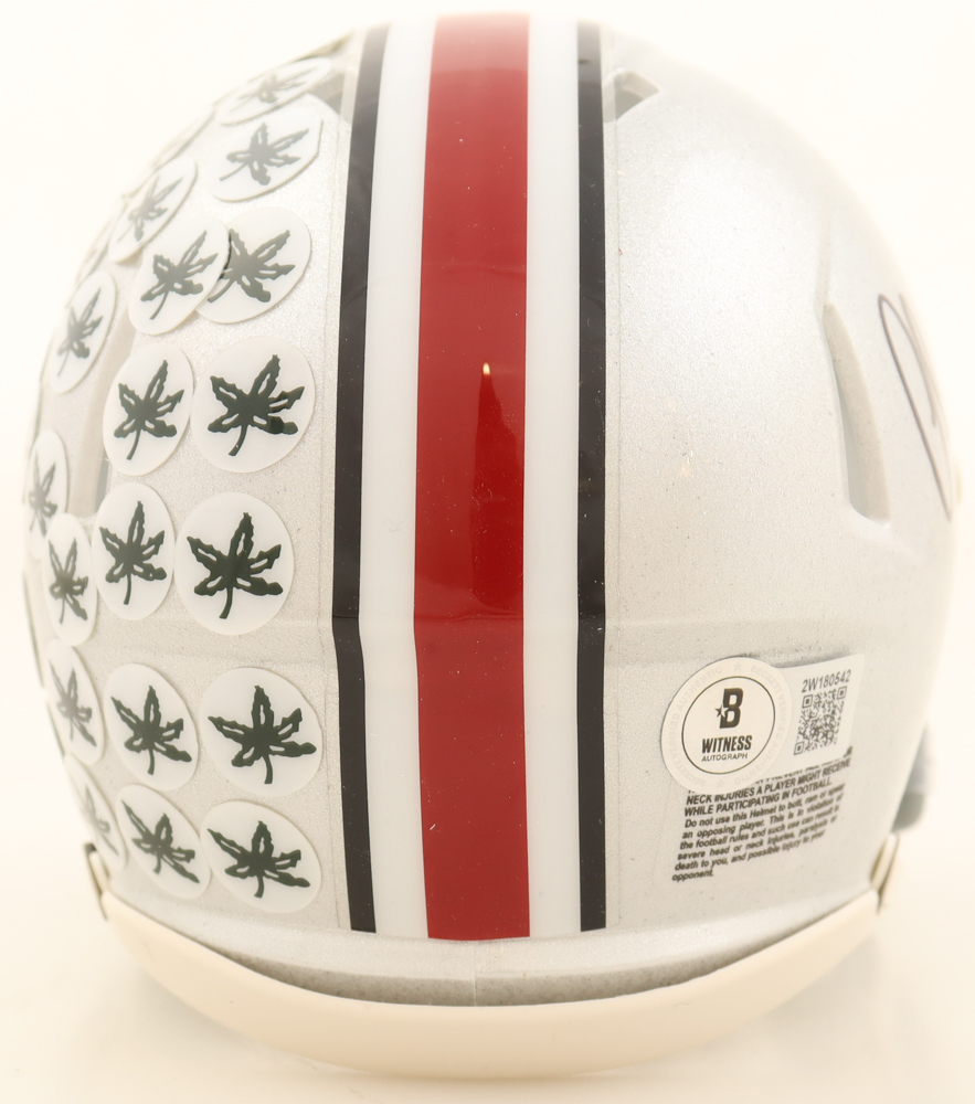 Orlando Pace Signed Ohio State Buckeyes Speed Mini Helmet (Beckett) at PristineAuction.com Orlando Pace Signed Ohio State Buckeyes Speed Mini Helmet (Beckett) at PristineAuction.com