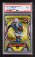 Jaylen Wright 2024 Topps Resurgence Yellow Surge #158 #045/225 RC (PSA 9) at PristineAuction.com