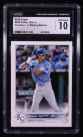Bobby Witt Jr. 2022 Topps Base Set Photo Variations #660 RC (CGC 10) at PristineAuction.com