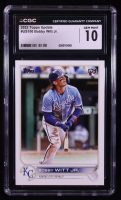 Bobby Witt Jr. 2022 Topps Update #US100 RC (CGC 10) at PristineAuction.com