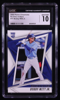 Bobby Witt Jr. 2022 Panini Chronicles Rookies and Stars #14 RC (CGC 10) at PristineAuction.com