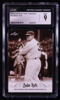 Babe Ruth 2016 Leaf Babe Ruth Collection #25 (CGC 9) at PristineAuction.com