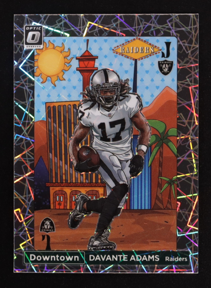 Davante Adams 2022 Donruss Optic Downtown #4