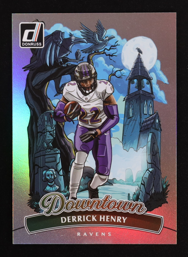 Derrick Henry 2025 Donruss Downtown #3 at PristineAuction.com Derrick Henry 2025 Donruss Downtown #3 at PristineAuction.com