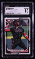 Elly De La Cruz 2024 Bowman #22 RC (CGC 10) at PristineAuction.com