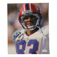 Andre Reed Signed Bills 8x10 Photo Inscribed "HOF 14" (JSA) at PristineAuction.com