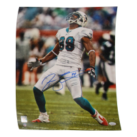 Jason Taylor Signed Dolphins 16x20 Photo (JSA) at PristineAuction.com