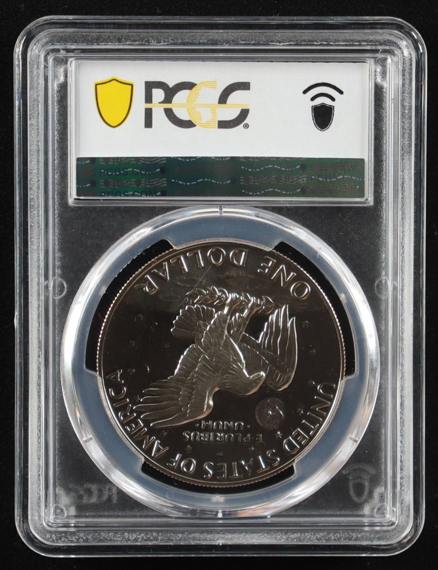 1977-S Eisenhower Silver $1 Dollar - Deep Cameo Proof (PCGS PR69DCAM) at PristineAuction.com 1977-S Eisenhower Silver $1 Dollar - Deep Cameo Proof (PCGS PR69DCAM) at PristineAuction.com