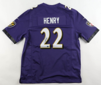 Derrick Henry Signed Ravens Nike Authentic Jersey (Beckett) at PristineAuction.com
