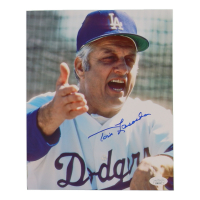 Tommy Lasorda Signed Dodgers 8x10 Photo (JSA) at PristineAuction.com