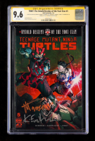 2024 "TMNT: The Untold Destiny of the Foot Clan" Issue #5 IDW Comic Book Signed By (4) With Kevin Eastman, Josh Pais, Robbie Rist & Brian Tochi With Character Inscriptions (CGC 9.6) at PristineAuction.com