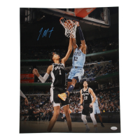 Ja Morant Signed Grizzlies 16x20 Photo (JSA) at PristineAuction.com