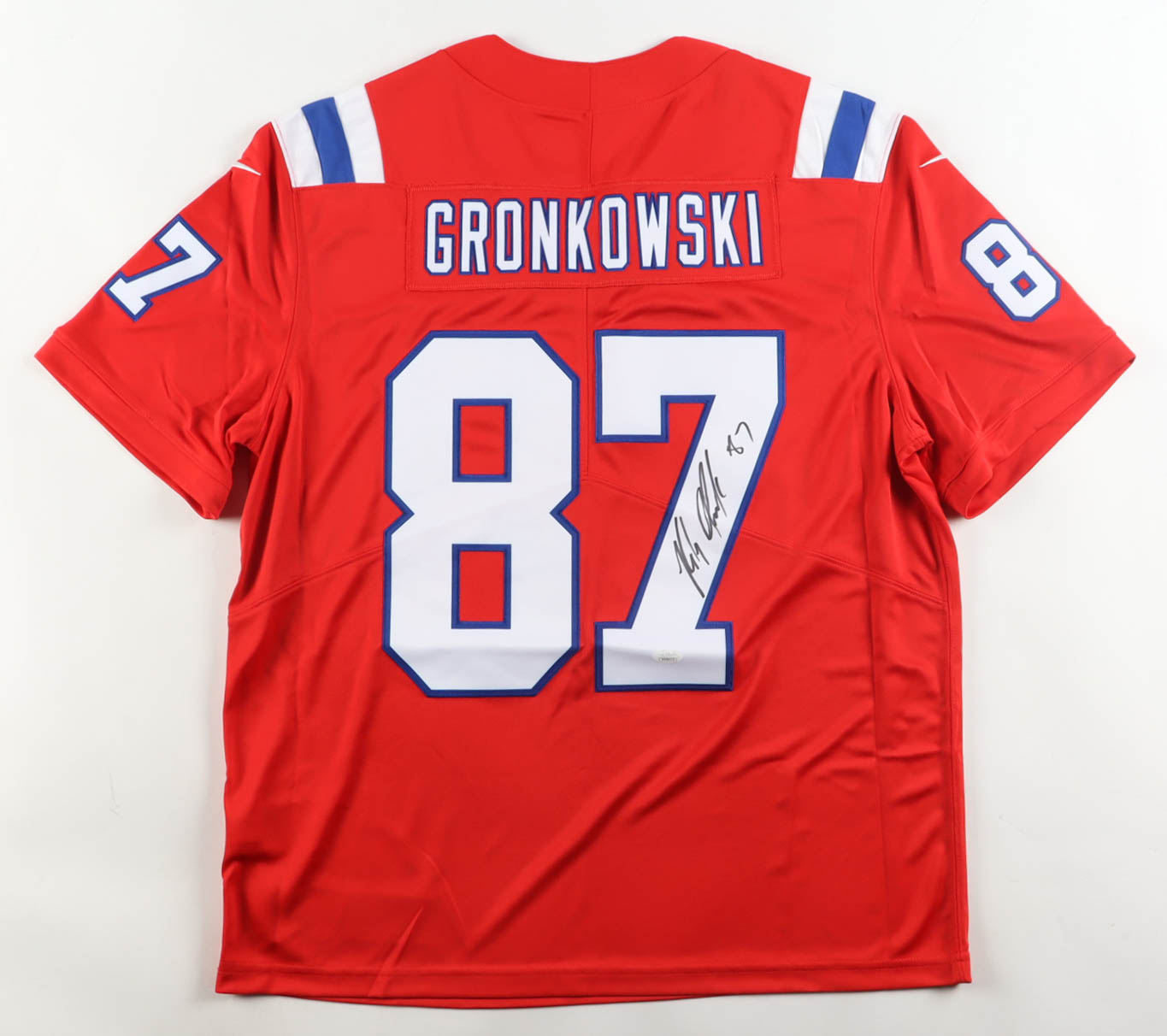 Rob Gronkowski Signed Patriots Nike Authentic Jersey (JSA) at PristineAuction.com Rob Gronkowski Signed Patriots Nike Authentic Jersey (JSA) at PristineAuction.com