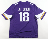 Justin Jefferson Signed Vikings Nike Authentic Jersey (Beckett) at PristineAuction.com