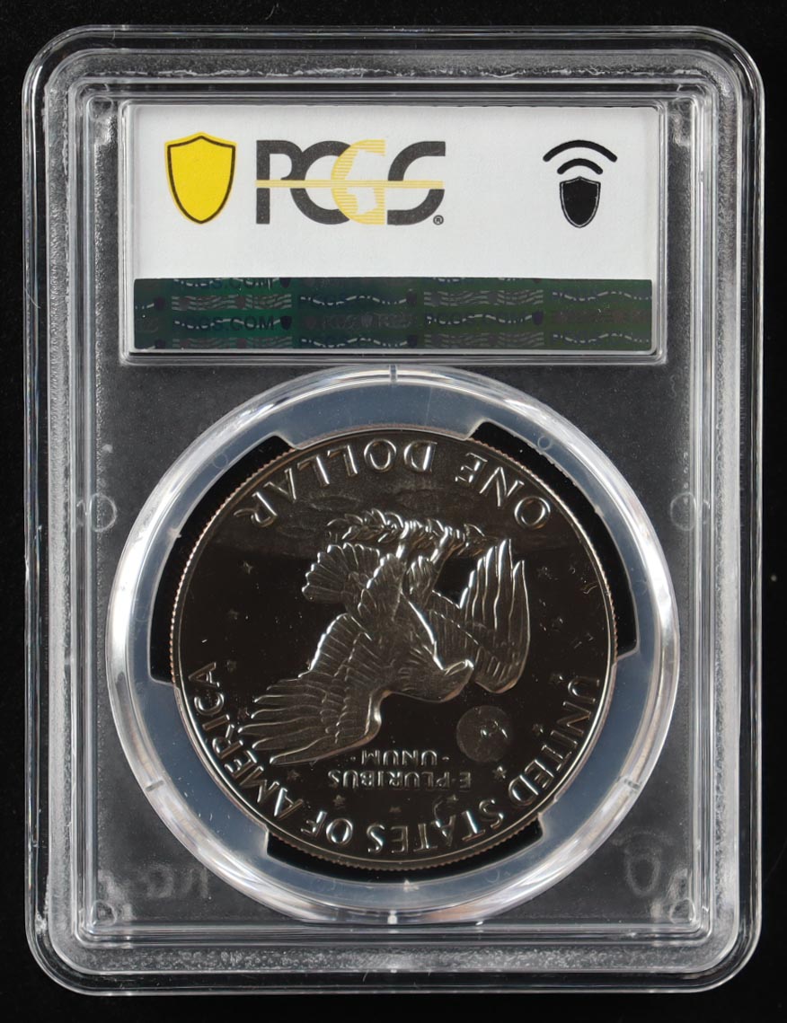 1977-S Eisenhower Silver $1 Dollar - Deep Cameo Proof (PCGS PR69DCAM) at PristineAuction.com 1977-S Eisenhower Silver $1 Dollar - Deep Cameo Proof (PCGS PR69DCAM) at PristineAuction.com