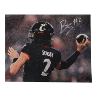 Brendan Sorsby Signed Cincinnati Bearcats 11x14 Photo (Authentic Ink) at PristineAuction.com
