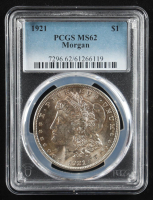 1921 Morgan Silver $1 Dollar (PCGS MS62) at PristineAuction.com