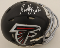 Roddy White Signed Falcons Speed Mini Helmet (Beckett) at PristineAuction.com