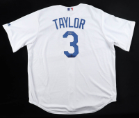 Chris Taylor Signed Dodgers Majestic Authentic Jersey (DA) at PristineAuction.com