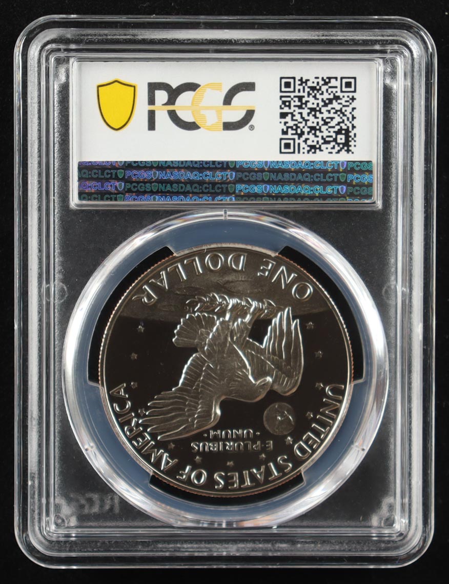 1977-S Eisenhower Silver $1 Dollar - Deep Cameo Proof (PCGS PR69DCAM) at PristineAuction.com 1977-S Eisenhower Silver $1 Dollar - Deep Cameo Proof (PCGS PR69DCAM) at PristineAuction.com
