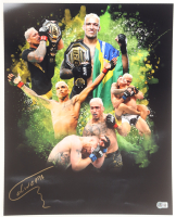 Charles Oliveira Signed UFC 16x20 Photo (Beckett) at PristineAuction.com