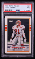 Deion Sanders 1989 Topps Traded #30T RC (PSA 9) at PristineAuction.com