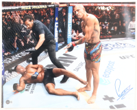 Alex "Poatan" Pereira Signed UFC 16x20 Photo (Beckett) at PristineAuction.com