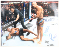 Alex "Poatan" Pereira Signed UFC 16x20 Photo (Beckett) at PristineAuction.com