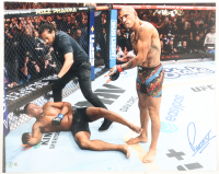 Alex "Poatan" Pereira Signed UFC 16x20 Photo (Beckett) at PristineAuction.com