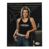 Ashley Force Hood Signed 8x10 Photo (JSA) at PristineAuction.com