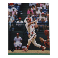 Chris Sabo Signed Reds 8x10 Photo (Authentic Ink) at PristineAuction.com