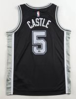 Stephon Castle Signed Spurs Nike Authentic Jersey (Beckett) at PristineAuction.com