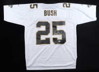 Reggie Bush Signed Saints Reebok Authentic Jersey (PSA & Bush) at PristineAuction.com