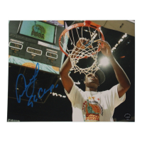 Antoine Walker Signed Kentucky Wildcats 8x10 Photo (Authentic Ink) at PristineAuction.com