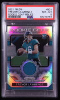 Trevor Lawrence 2021 Panini Prizm Rookie Gear #1 RC (PSA 8) at PristineAuction.com