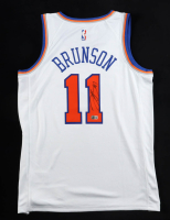 Jalen Brunson Signed Knicks Nike Authentic Jersey (Beckett) at PristineAuction.com