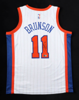 Jalen Brunson Signed Knicks Nike Authentic Jersey (Beckett) at PristineAuction.com