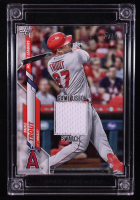 Mike Trout 2024 Jersey Fusion Baseball #MT13 at PristineAuction.com