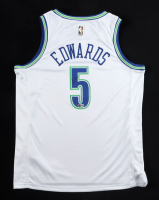 Anthony Edwards Signed Timberwolves Nike Authentic Jersey (Beckett) at PristineAuction.com