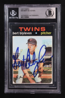 Bert Blyleven Signed 1971 Topps #26 RC (BGS) at PristineAuction.com