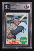 Willie Mccovey Signed 1968 Topps #290 RC (BGS) at PristineAuction.com